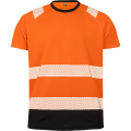 Heren T-Shirt Result Recycled Safety R502X Fluor Oranje